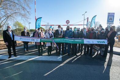 Mandelieu-La Napoule - Inauguration du parking de covoiturage ! Mandelieu-La Napoule - Inauguration du parking de covoiturage !