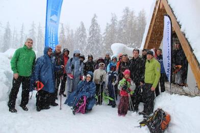 Valberg – La journée de la raquette à neige fait le plein à Valberg Valberg – La journée de la raquette à neige fait le plein à Valberg