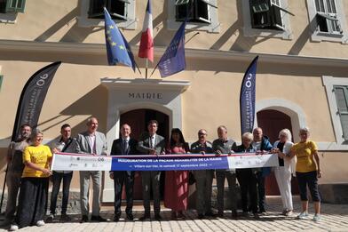 Rénovation de la façade de la mairie de Villars-sur-Var Rénovation de la façade de la mairie de Villars-sur-Var
