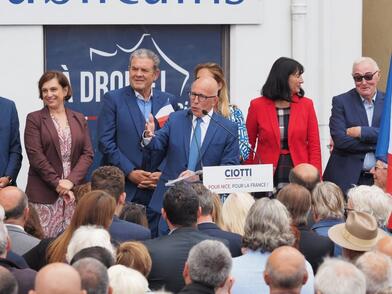 Campagne des législatives : soutien du Président à Éric Ciotti Campagne des législatives : soutien du Président à Éric Ciotti