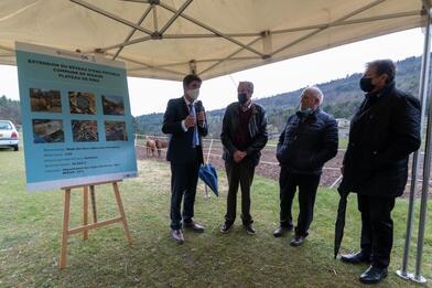 Rigaud - Visite des travaux engagés par le SMIAGE Rigaud - Visite des travaux engagés par le SMIAGE