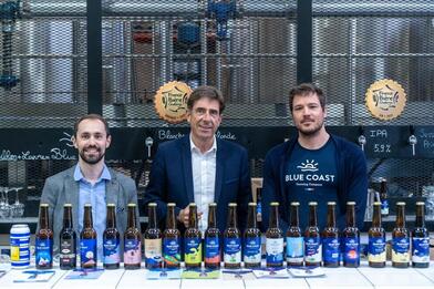 Visite de la brasserie Blue Coast Brewing Visite de la brasserie Blue Coast Brewing