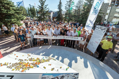 80 ans de Valberg – Le Sentier Historique inauguré ! 80 ans de Valberg – Le Sentier Historique inauguré !