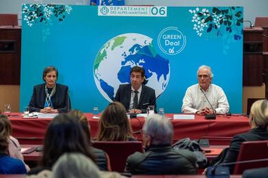 Conférence débat sur l'évolution du climat et présentation des objectifs nationaux du Haut Conseil pour le Climat  Conférence débat sur l'évolution du climat et présentation des objectifs nationaux du Haut Conseil pour le Climat