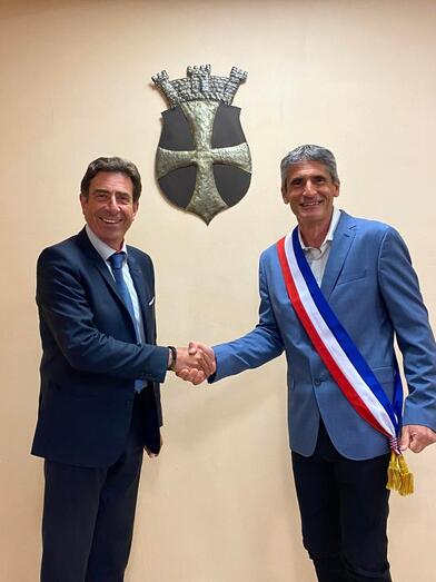 Élection à la présidence de l'association des Maires ruraux des Alpes-Maritimes Élection à la présidence de l'association des Maires ruraux des Alpes-Maritimes