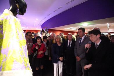 Le Musée des Arts Asiatiques révèle aux Maralpins l'Asie rêvée d'Yves SAINT LAURENT Le Musée des Arts Asiatiques révèle aux Maralpins l'Asie rêvée d'Yves SAINT LAURENT