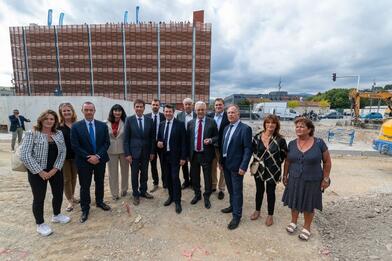 Inauguration du nouveau parking relais de la gare SNCF de Cagnes-sur-Mer Inauguration du nouveau parking relais de la gare SNCF de Cagnes-sur-Mer