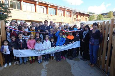 Péone-Valberg Inauguration des nouveaux aménagements de l'Ecole Désirée Clary Péone-Valberg Inauguration des nouveaux aménagements de l'Ecole Désirée Clary