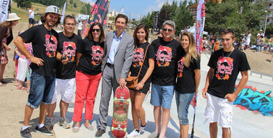 Valberg – Le skatepark et le pumptrack inaugurés Valberg – Le skatepark et le pumptrack inaugurés