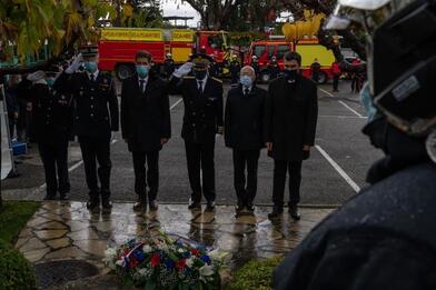 SDIS06 - Cérémonie de la Sainte Barbe  SDIS06 - Cérémonie de la Sainte Barbe