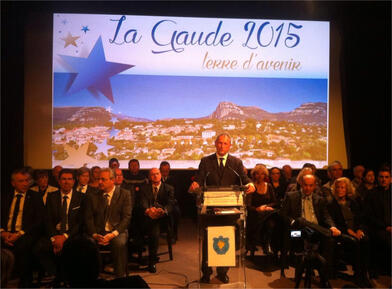 La Gaude - Paix et tolérance aux vœux du Maire La Gaude - Paix et tolérance aux vœux du Maire