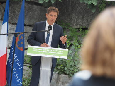 Inauguration de la Maison du Parc du Mercantour Inauguration de la Maison du Parc du Mercantour