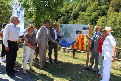Cians-Var – Inauguration de la réserve naturelle régionale des gorges de Daluis Cians-Var – Inauguration de la réserve naturelle régionale des gorges de Daluis