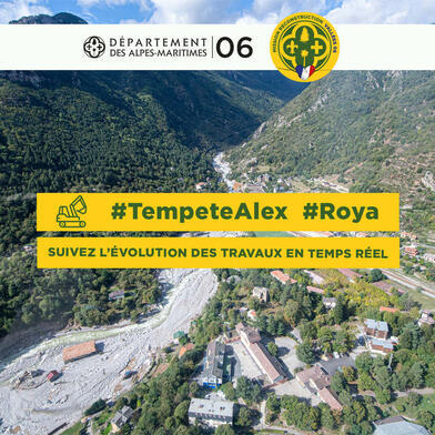 Roya - Ouverture à la circulation des ponts provisoires d'Ambo et de Caïros le mercredi 10 mars à 17 heures Roya - Ouverture à la circulation des ponts provisoires d'Ambo et de Caïros le mercredi 10 mars à 17 heures