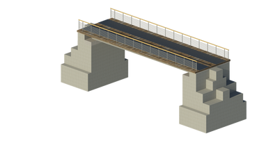Tempête Alex - Démarrage des travaux des ponts provisoires du Caïros et d'Ambo Tempête Alex - Démarrage des travaux des ponts provisoires du Caïros et d'Ambo