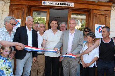 Guillaumes – Une annexe à l'office de tourisme inaugurée Guillaumes – Une annexe à l'office de tourisme inaugurée