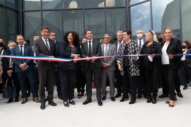 Inauguration de La Bastide Rouge, technopôle audiovisuel Inauguration de La Bastide Rouge, technopôle audiovisuel