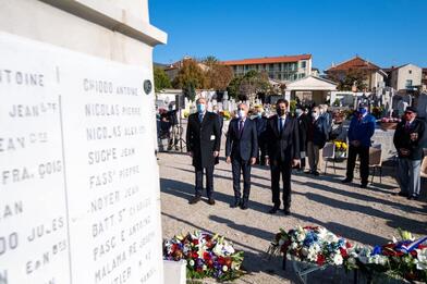 Cérémonies du 11 novembre à Vence, Péone, Guillaumes et Puget-Théniers Cérémonies du 11 novembre à Vence, Péone, Guillaumes et Puget-Théniers