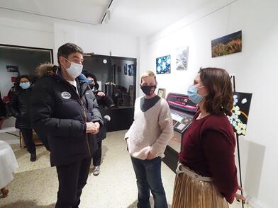 Vernissage de deux artistes maralpines à Beuil Vernissage de deux artistes maralpines à Beuil
