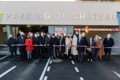 Inauguration du parking intermodal de Mouans-Sartoux Inauguration du parking intermodal de Mouans-Sartoux