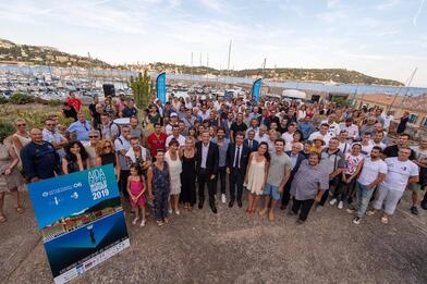 Villefranche-sur-Mer - Présentation du championnat du monde d'apnée 2019 qui auront lieu du 2 au 15 septembre 2019 Villefranche-sur-Mer - Présentation du championnat du monde d'apnée 2019 qui auront lieu du 2 au 15 septembre 2019