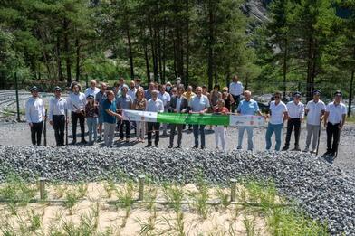 Inauguration de la station d'épuration de Daluis Inauguration de la station d'épuration de Daluis