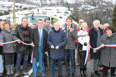 Beuil – Le contournement du Touron inauguré Beuil – Le contournement du Touron inauguré