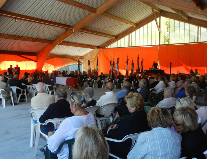 Une foule considérable est venue rendre un dernier hommage à André Roumagnac
