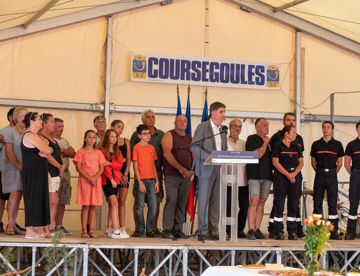 Fête patronale Coursegoules