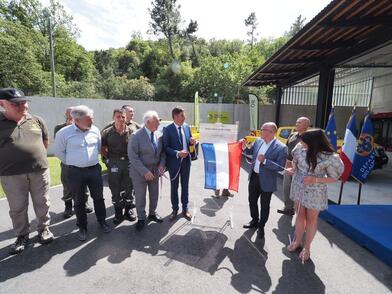 Inauguration de la nouvelle base de FORCE 06 à Levens Inauguration de la nouvelle base de FORCE 06 à Levens