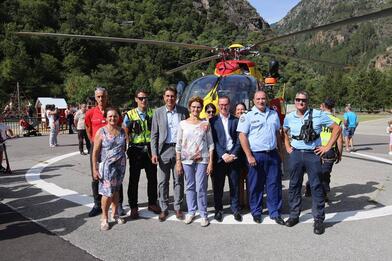 Saint Sauveur sur Tinée – Fête annuelle du PGHM des Alpes-Maritimes Saint Sauveur sur Tinée – Fête annuelle du PGHM des Alpes-Maritimes