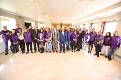 Accueil des 27 agents départementaux de la brigade volante Accueil des 27 agents départementaux de la brigade volante