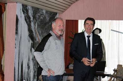 Parc National du Mercantour – Les vœux du président aux agents Parc National du Mercantour – Les vœux du président aux agents