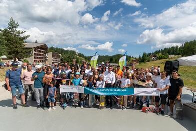 Le Skatepark de Valberg fait peau neuve ! Le Skatepark de Valberg fait peau neuve !