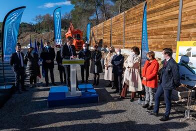 Lancement des travaux de l'échangeur de la Paoute Lancement des travaux de l'échangeur de la Paoute