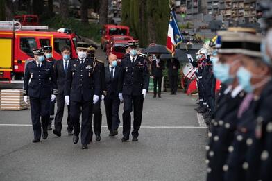 Cérémonie d'hommage au Commandant Bruno Kohlhuber Cérémonie d'hommage au Commandant Bruno Kohlhuber