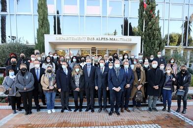 Cérémonie de remise des médailles aux agents du Département des Alpes-Maritimes Cérémonie de remise des médailles aux agents du Département des Alpes-Maritimes