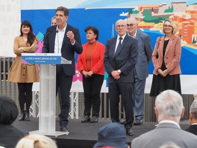 Vernissage de l'exposition "La Côte d'Azur s'affiche cet été" Vernissage de l'exposition "La Côte d'Azur s'affiche cet été"