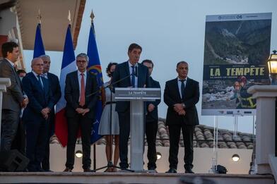 Lancement de la bande dessinée « La Tempête Alex, chronique d'une catastrophe » Lancement de la bande dessinée « La Tempête Alex, chronique d'une catastrophe »