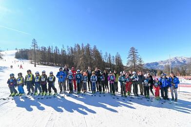 Rencontre avec les enfants de l'école des neiges et d'altitude de Valberg Rencontre avec les enfants de l'école des neiges et d'altitude de Valberg
