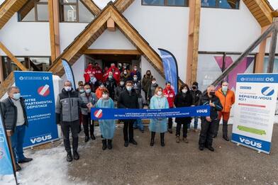 Valberg - Lancement des centres de tests antigeniques dans les stations de montagne Valberg - Lancement des centres de tests antigeniques dans les stations de montagne