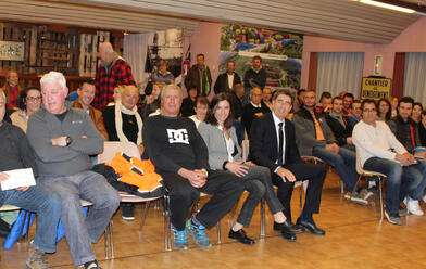 Valberg – Charles Ange Ginésy réunit les commerçants et artisans de Valberg avant l'hiver Valberg – Charles Ange Ginésy réunit les commerçants et artisans de Valberg avant l'hiver