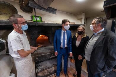 Bouyon - Visite des travaux d'aménagement de la commune ! Bouyon - Visite des travaux d'aménagement de la commune !