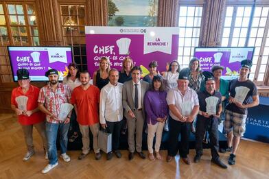 Remise des prix du concours "Chef, qu'est-ce que tu nous mijotes ? : la revanche !" Remise des prix du concours "Chef, qu'est-ce que tu nous mijotes ? : la revanche !"