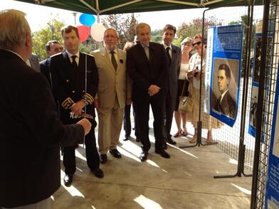 Vence - Hommage à Jean Moulin Vence - Hommage à Jean Moulin