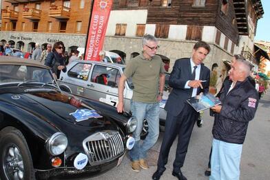 Charles Ange Ginésy accueillant Christian Proud Diaz Charles Ange Ginésy accueillant Christian Proud Diaz