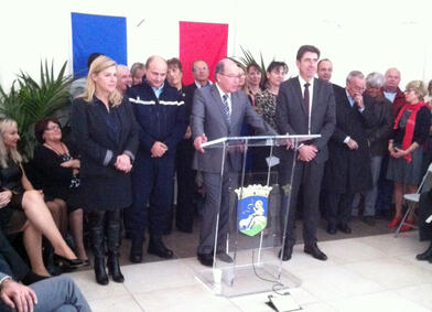 Saint-Jeannet - Hommage en musique pendant les vœux du Maire Saint-Jeannet - Hommage en musique pendant les vœux du Maire