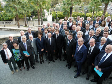 Grasse - Assemblée Générale de l'Association des Maires des Alpes-Maritimes Grasse - Assemblée Générale de l'Association des Maires des Alpes-Maritimes